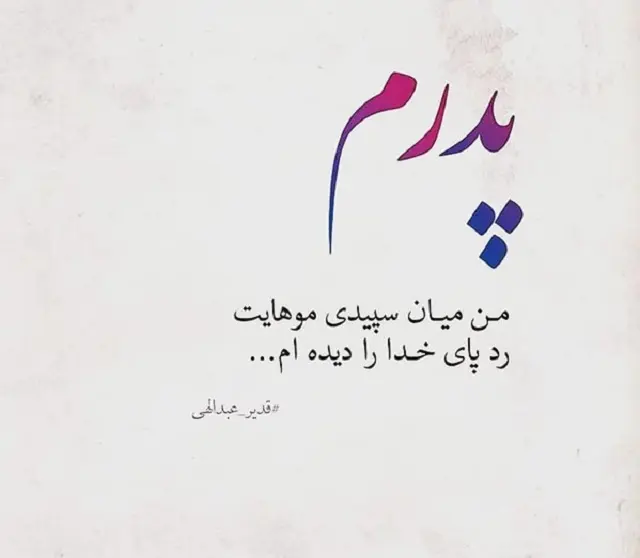 عکس نوشته تبریک روز پدر (9)