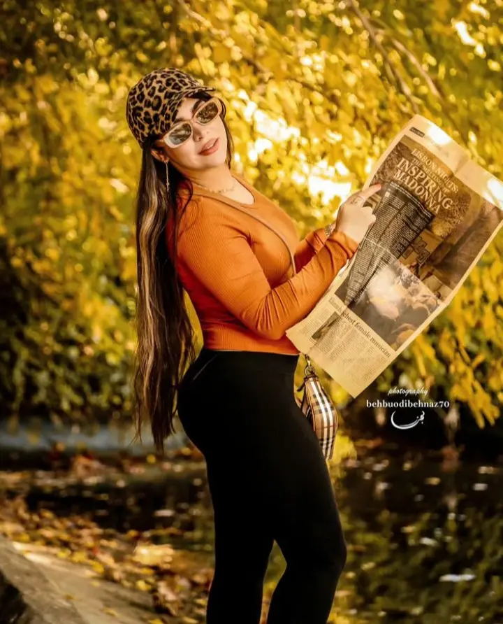 ژست عکس پاییزی (22)