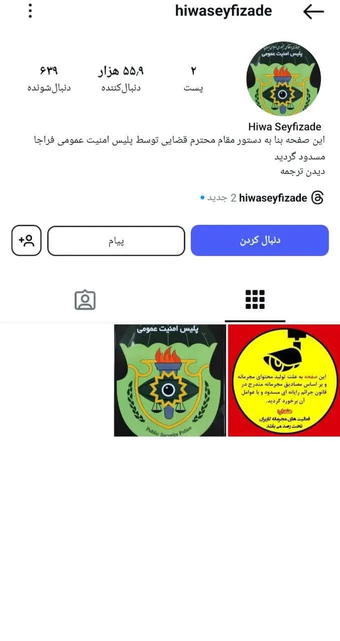 Biography of Hiva Seifizadeh (1)