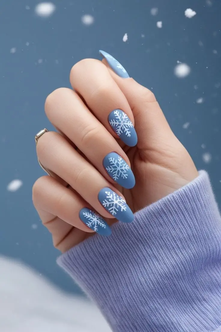 Winter nail design (3)