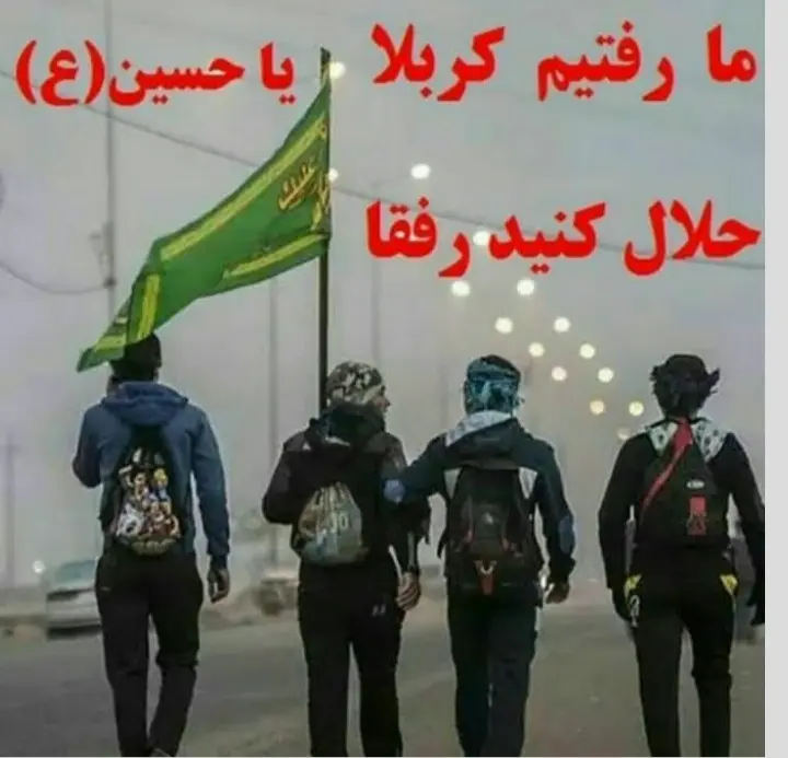 استوری عازم کربلا هستم حلالم کنید (16)