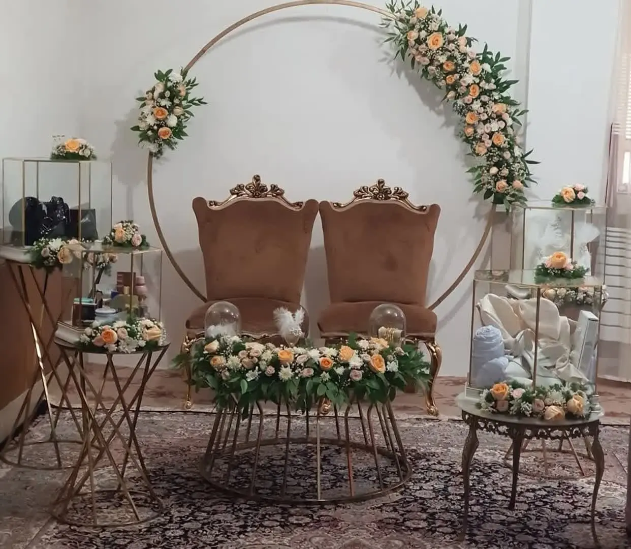 مدل گل آرایی بله برون (11)