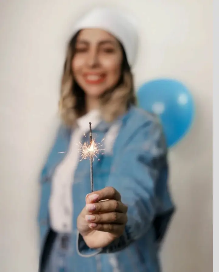 ژست عکس تولد دخترانه (17)