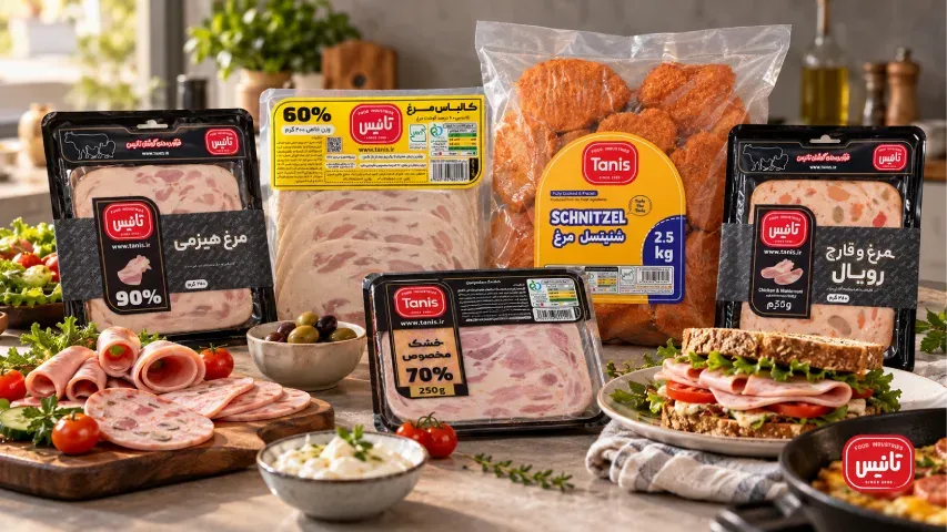 شرکت صنایع غذایی تانیس اصفهان