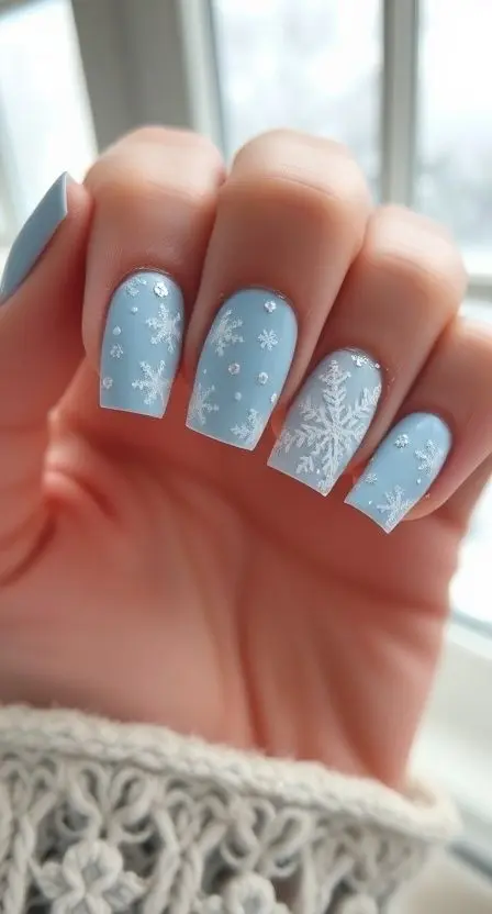 Winter nail design (4)