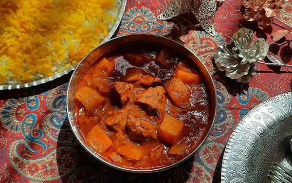 خورشت کدو تنبل (2)