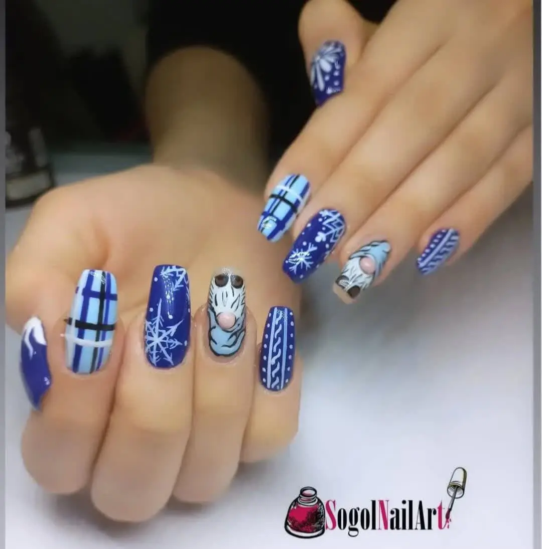 Winter nail design (34)