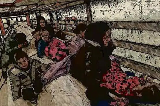 کشف محموله قاچاق کودکان در مرز بازرگان