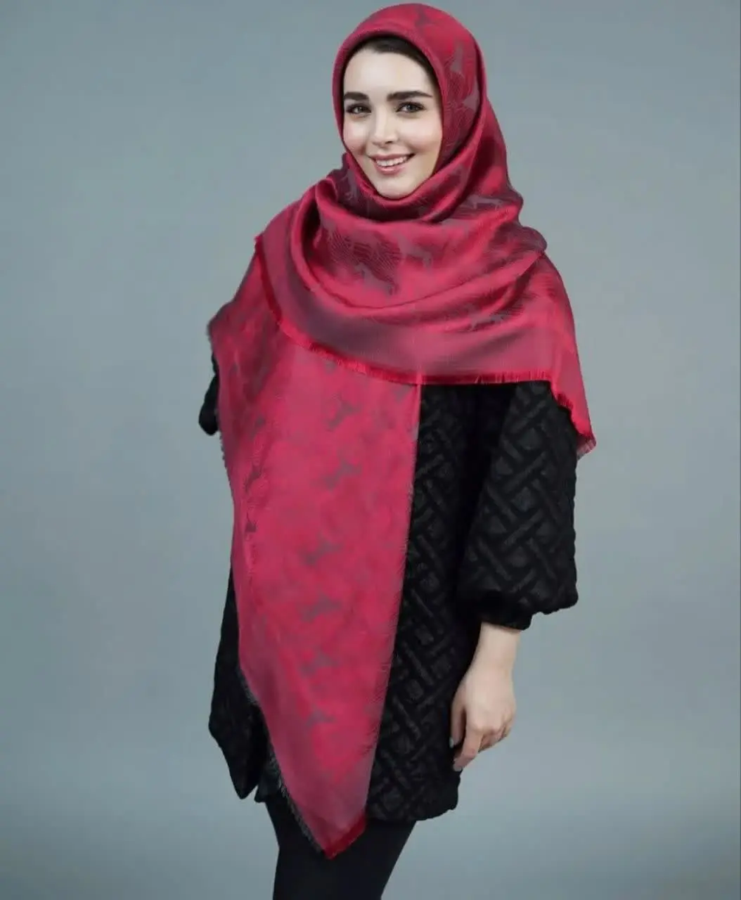 Girls_ scarf model (36)