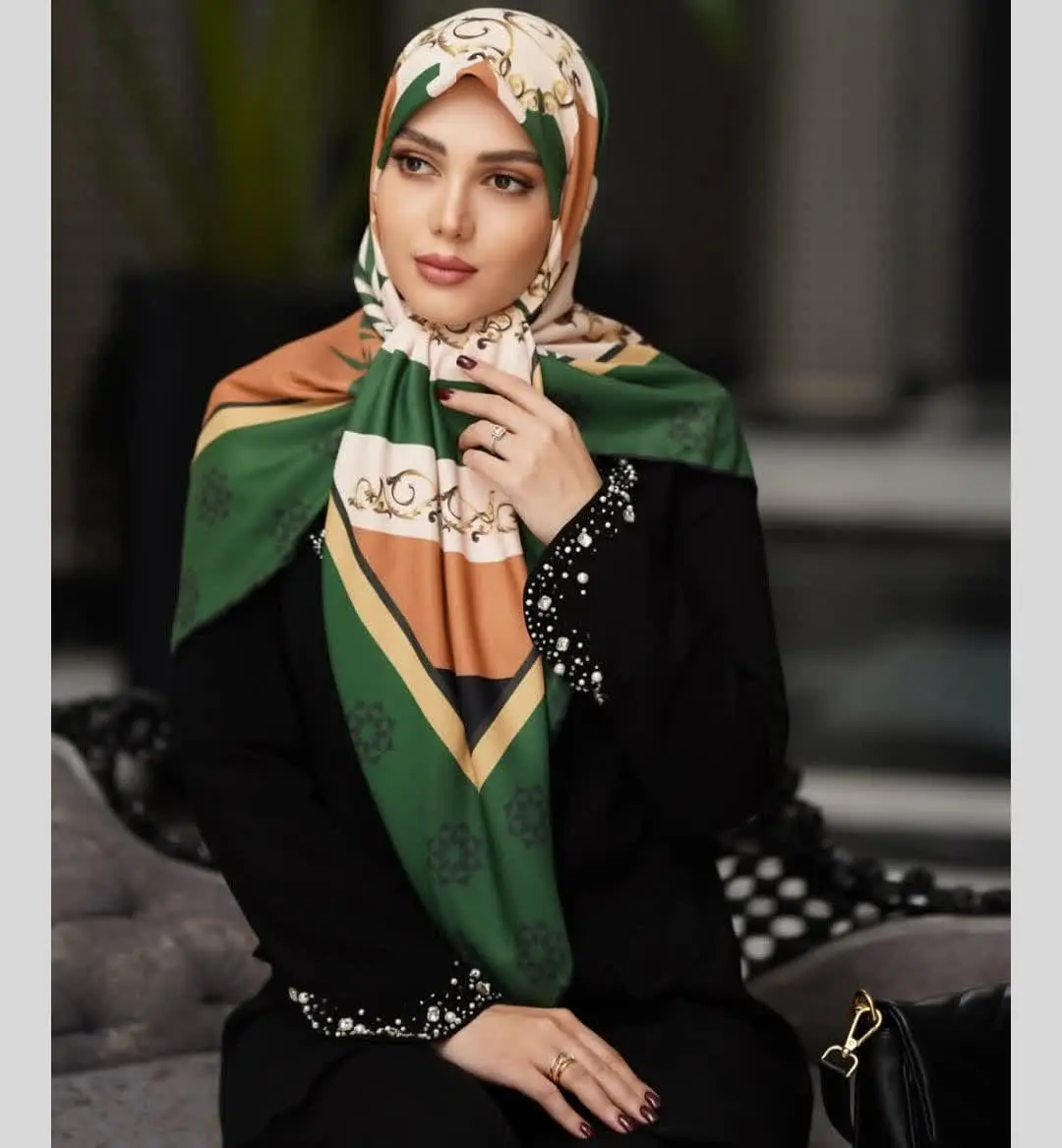 Girls_ scarf model (16)