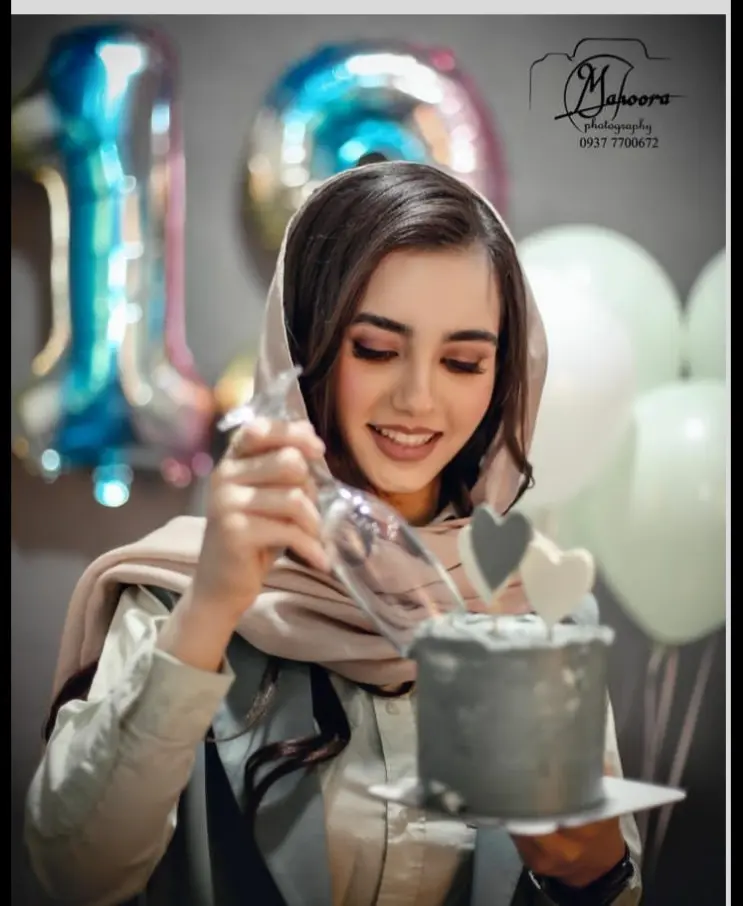 ژست عکس تولد دخترانه (15)