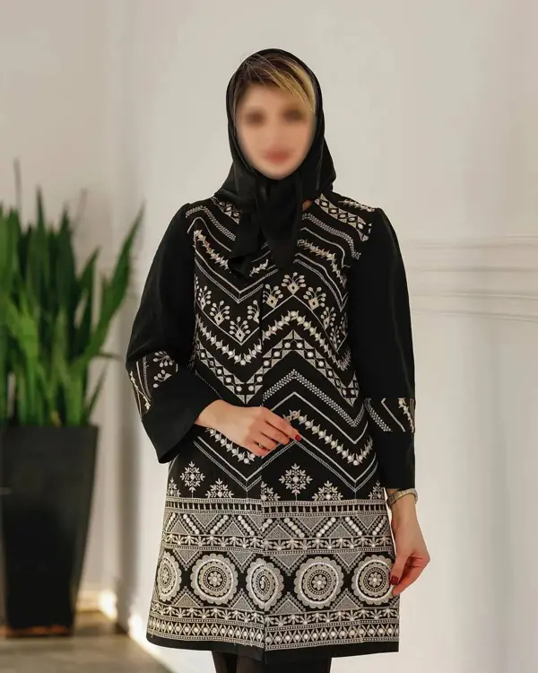 مانتو گلدوزی شده (34)