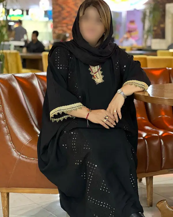 مانتو عبایی مشکی (49)