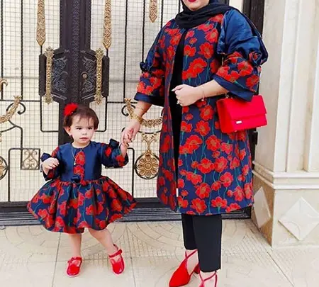ست های مانتو مادر دختری, مدل های مانتو مادر و دختری