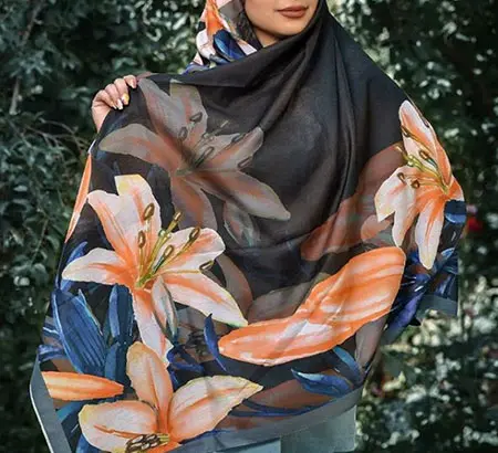 روسری نخی تابستانه,مدل روسری نخی
