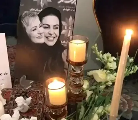 (تصاویر) یادبود ماه‌چهره خلیلی در منزل نعیمه نظام‌دوست