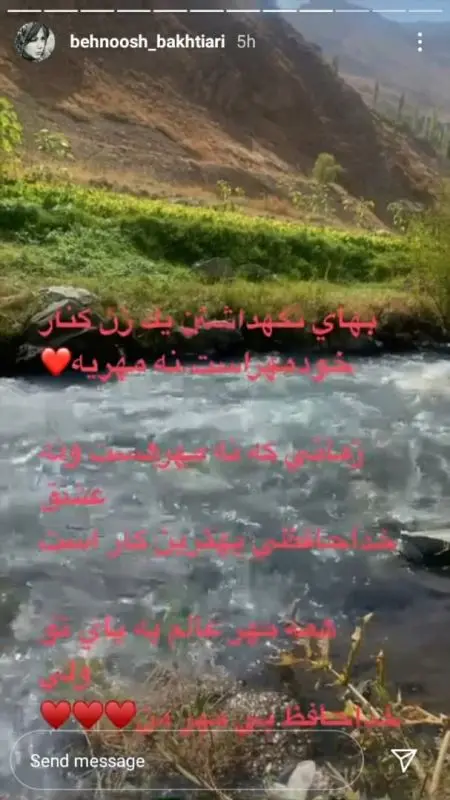 اخبار,اخبار فرهنگی,بهنوش بختیاریر