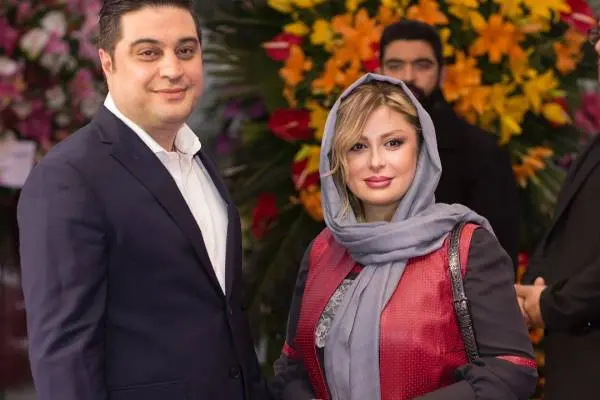 نیوشا ضیغمی و همسرش نیوشا ضیغمی و همسرش