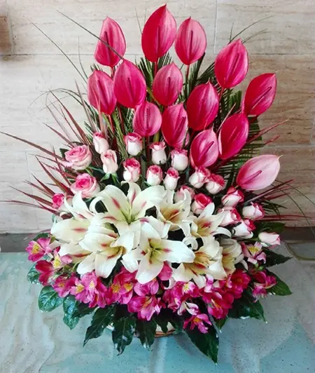 دسته گل های خواستگاری, مدل گل خواستگاری