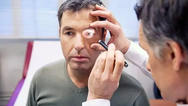 چشم درد بعد از خواب