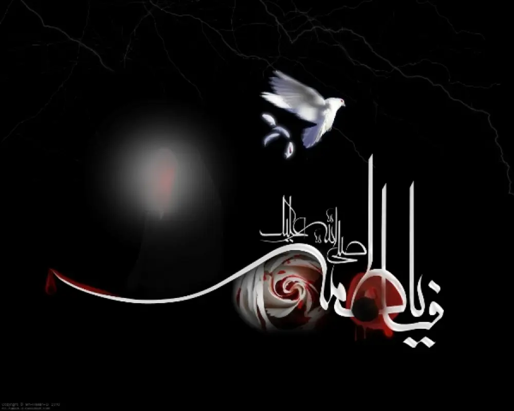 زیباترین تصویرنوشته‌ها به مناسبت شهادت حضرت زهرا (س)