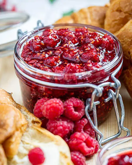 طرز تهیه مربا تمشک,طرز تهیه مربای تمشک جنگلی