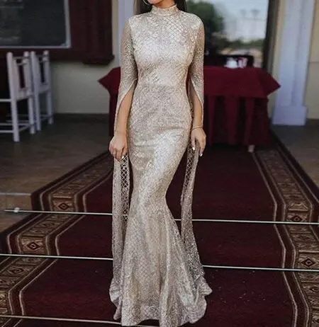 مدل لباس های شب نقره ای, طرح های شیک مدل لباس شب نقره ای, مدل های شیک لباس شب نقره ای