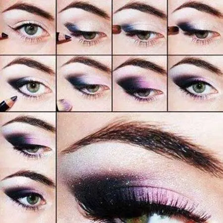 آموزش آرایش چشم جدید