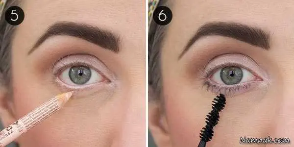 آموزش تصویری آرایش چشم