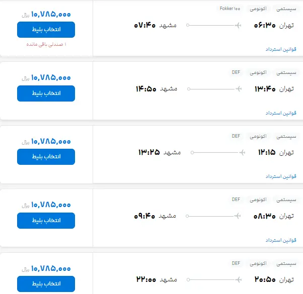 قیمت بلیت هواپیما به کام ایرلاینها به زیان مسافران