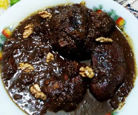نکات مهم برای پخت فسنجان, نکات مهم در پخت فسنجان, نکات جا افتادن تهیه فسنجان,فوت و فن های تهیه فسنجان