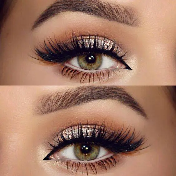 میکاپ چشم و ابرو شیک و جدید میکاپ چشم و ابرو