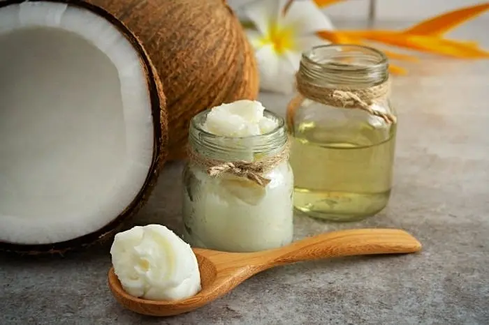 درمان گل مژه چشم با روغن نارگیل درمان گل مژه با روغن نارگیل