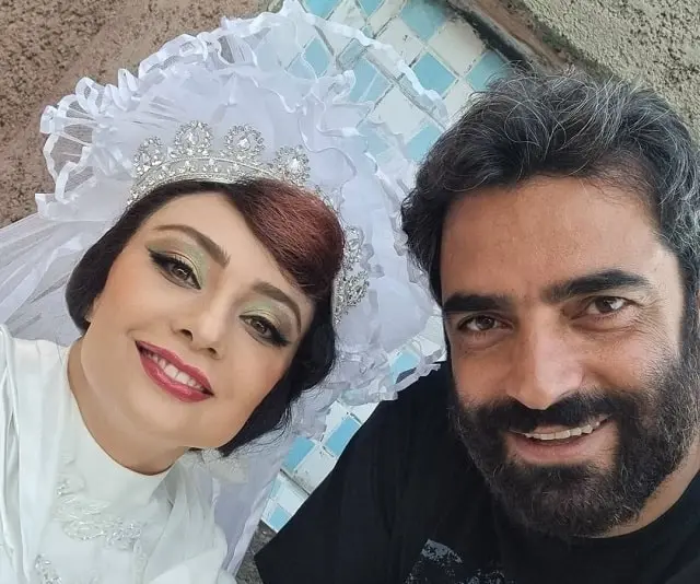 یکتا ناصر و منوچهر هادی یکتا ناصر و همسرش
