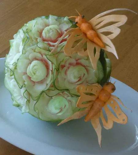 شب یلدای امسال,میوه آرایی شب چله
