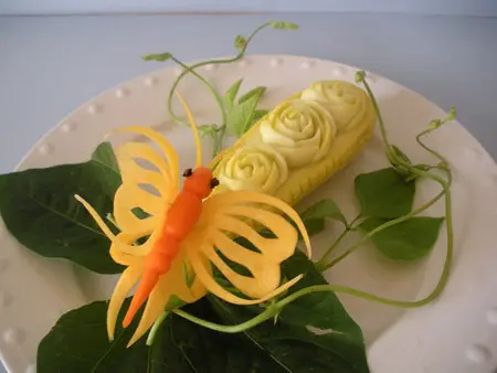 تزیینات کدو شب چله, مدل های تزیین هندوانه
