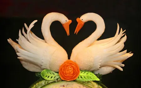 نمونه تزیین هندوانه و کدو, تزیینات کدو شب چله