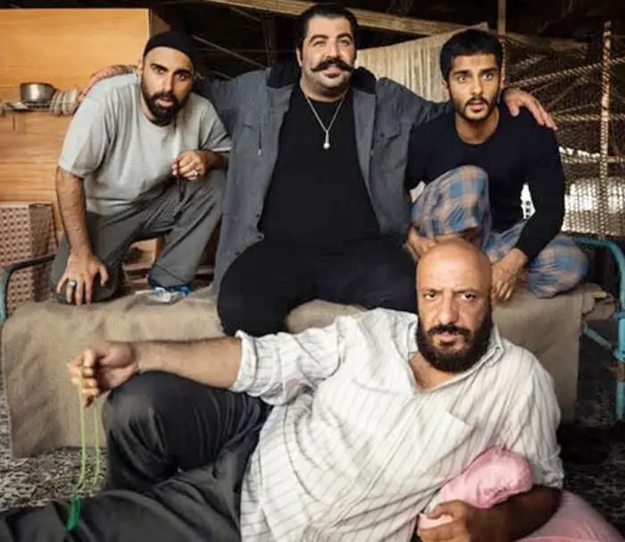 ساعد سهیلی، بهنام بانی، پولاد کیمیایی و امیر جعفری بازیگران فیلم گشت ارشاد3