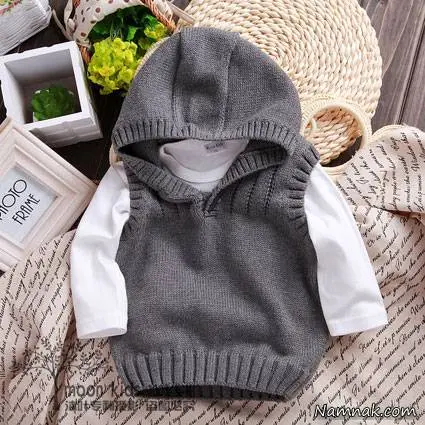 آموزش بافت جلیقه بچه گانه بافت جلیقه بچه گانه