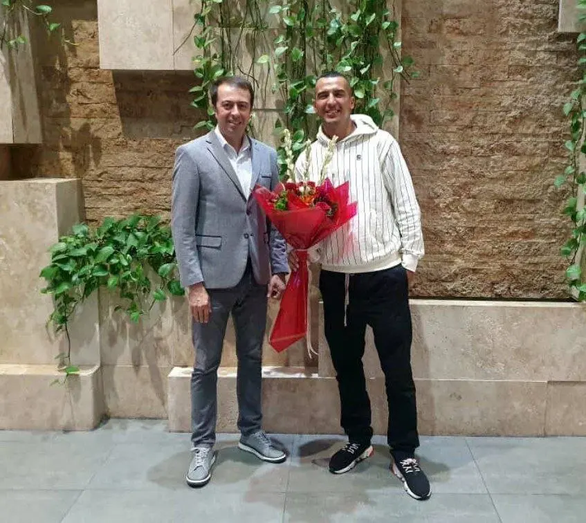 عکس| مهاجم جدید پرسپولیس به تهران رسید