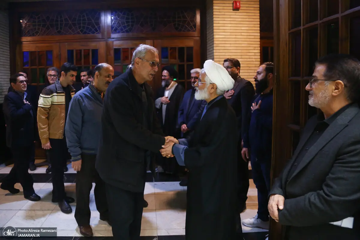 تصاویر جدید از موسوی خوئینی ها، بهزاد نبوی و علی یونسی در یک مراسم