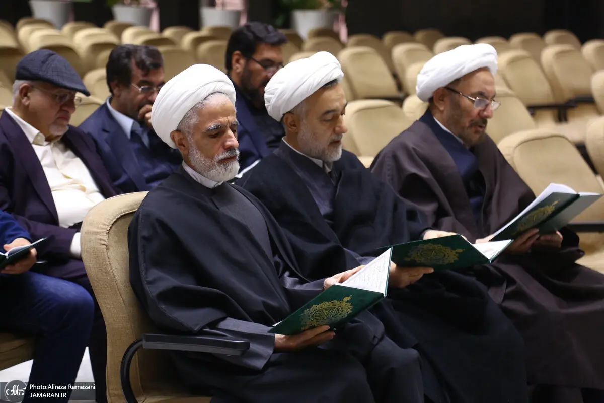 تصاویر جدید از موسوی خوئینی ها، بهزاد نبوی و علی یونسی در یک مراسم