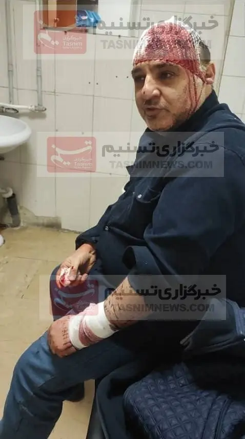 عکس‌| حمله با قمه به مسئول فدراسیون سوارکاری!