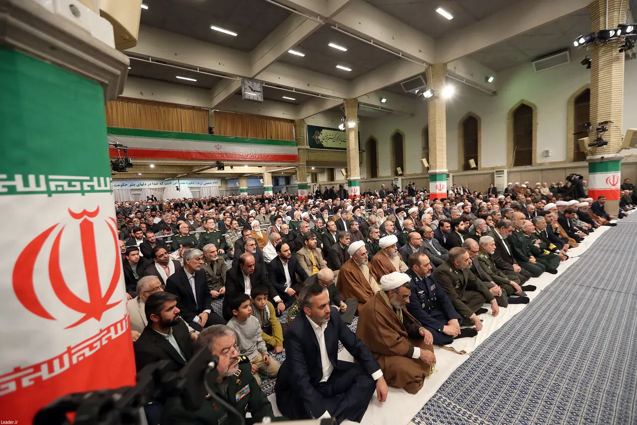 تصاویری از مهمانان امروز رهبر انقلاب