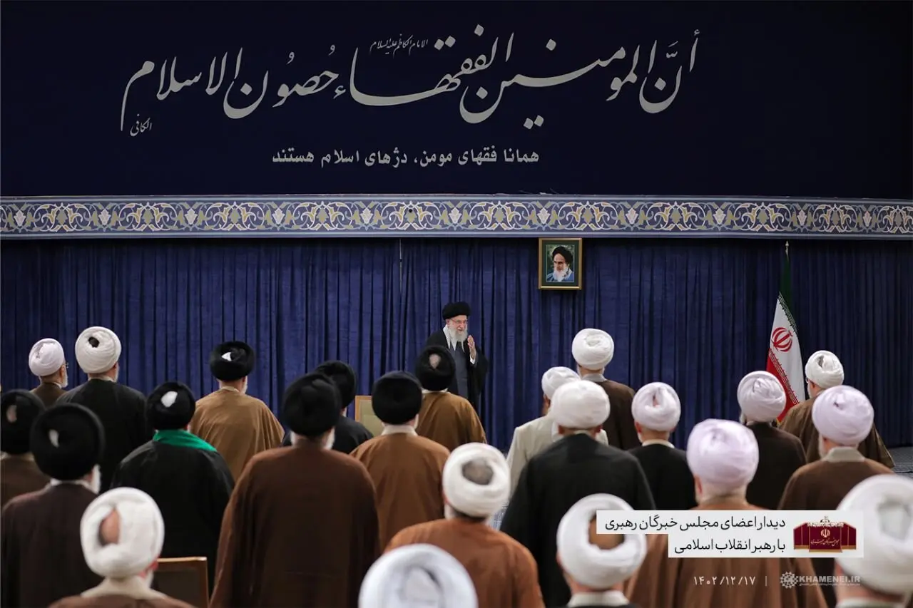 دیدار اعضای مجلس خبرگان رهبری با رهبر انقلاب