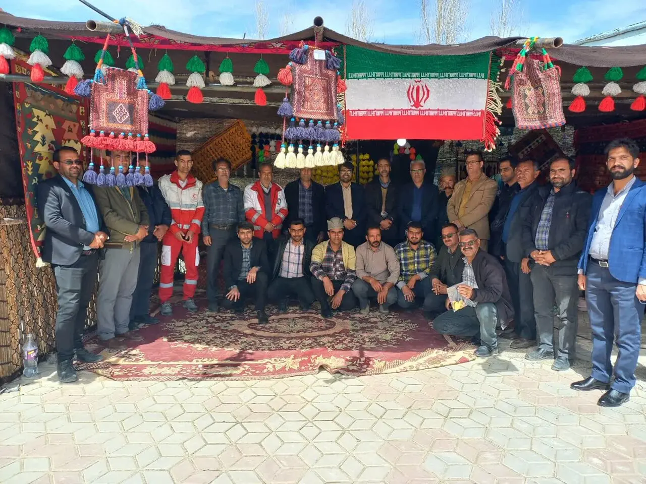 برپایی ایستگاه نوروزی روستایی و عشایر در دهاقان