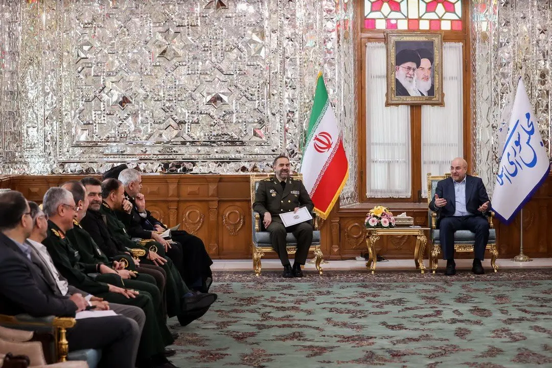 کدامیک از فرماندهان نظامی به عیددیدنی قالیباف رفتند؟ +عکس