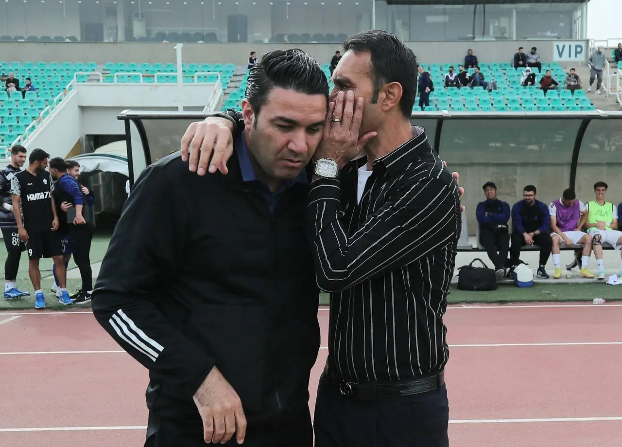 عکس| آشتی‌کنان نکونام با یک استقلالی