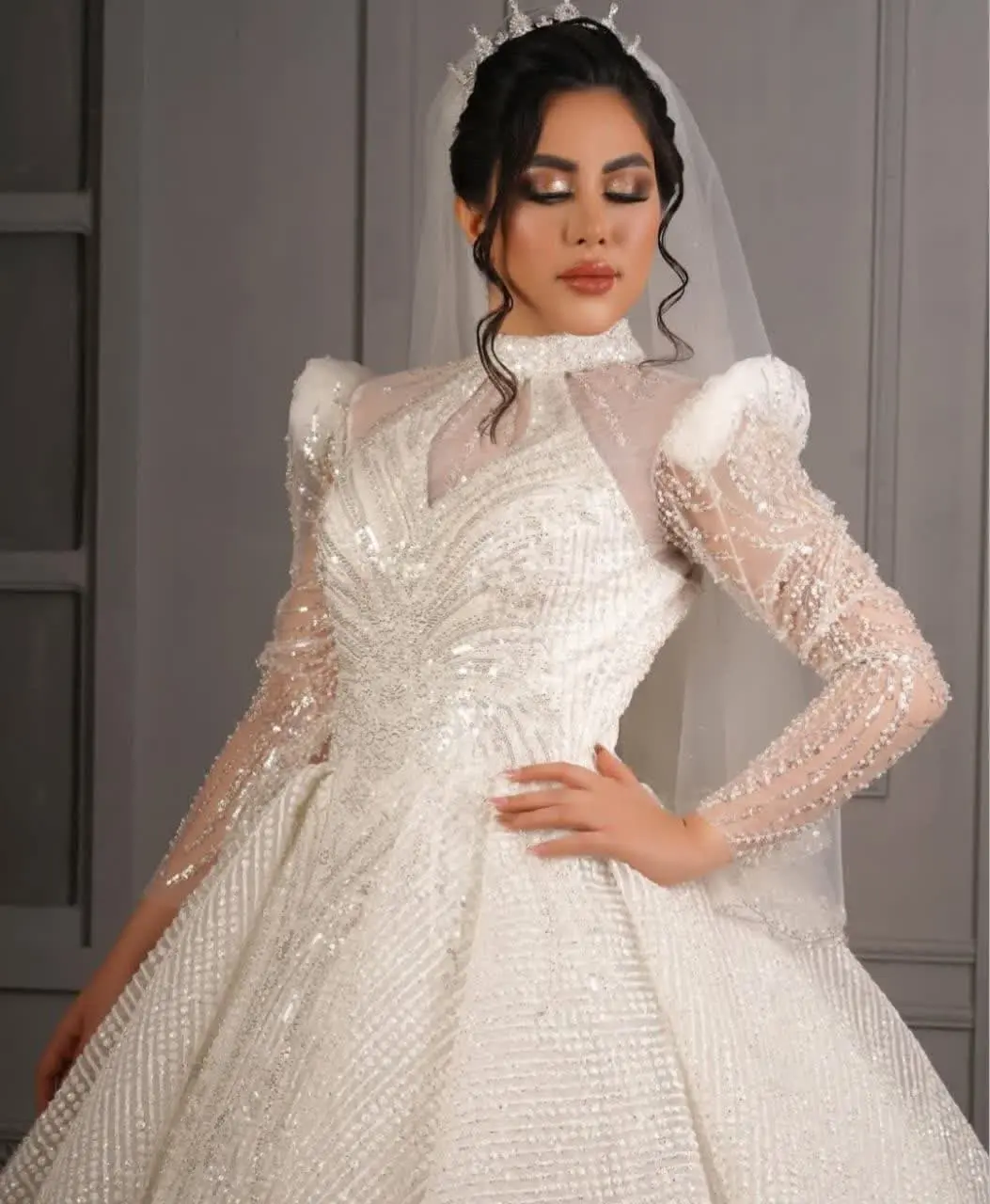 لباس عروس پوشیده  (5)