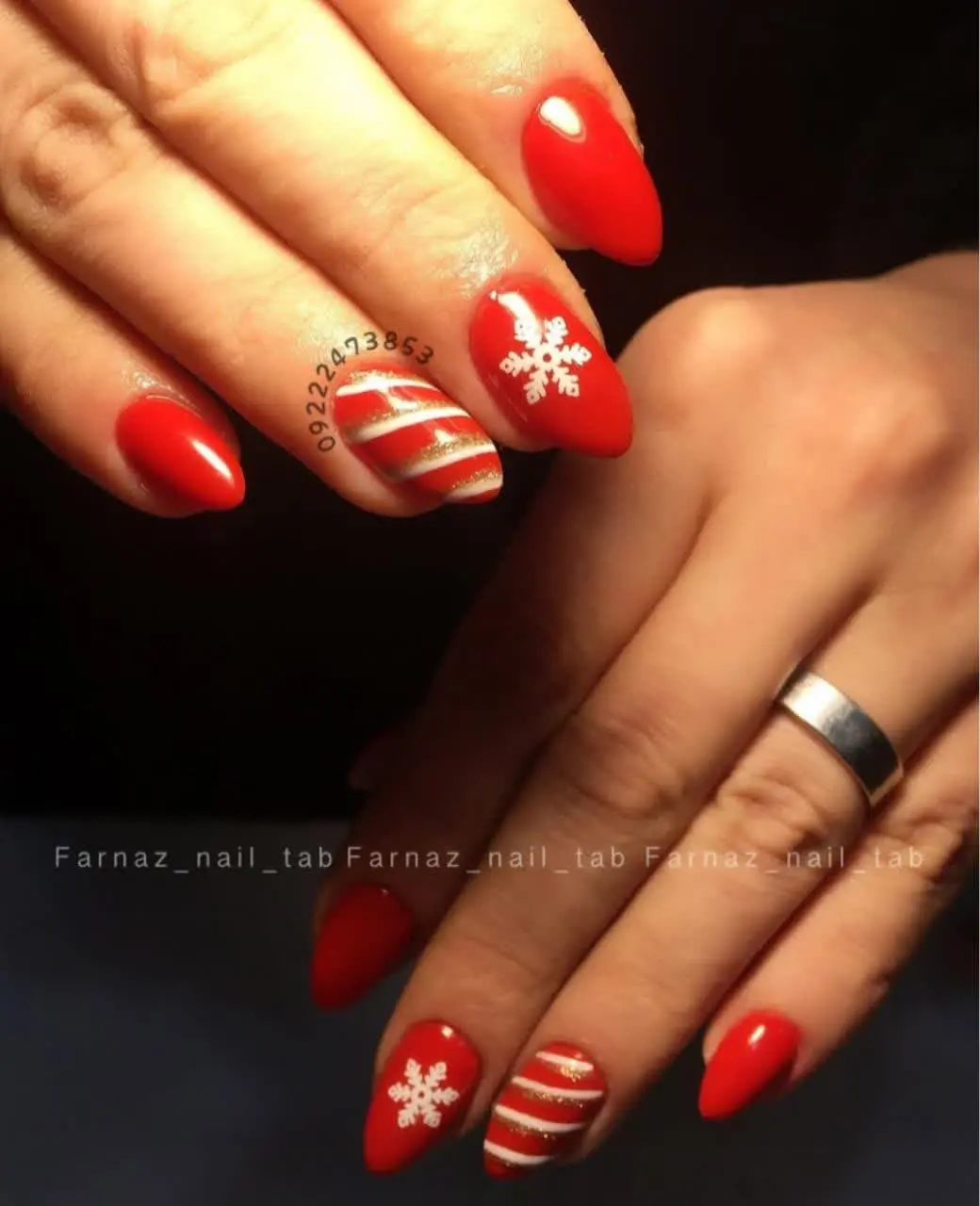 Winter nail design (46)
